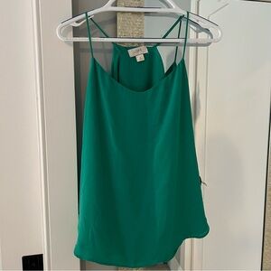 LOFT Vibrant Green Camisole Top